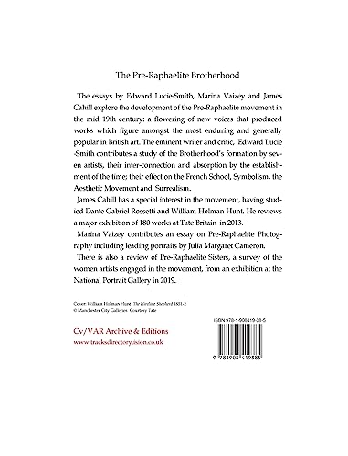 The Pre-Raphaelite Brotherhood (CV/Visual Arts Research)