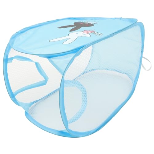 TOPBATHY 1Pc Secchio Per Vestiti Sporchi Coperchio Impilabile In Vimini Bidone Della Spazzatura Cestino Per La Biancheria Netto Mini Coperta Coperta Pieghevole Doppio Pieghevole Para Cesti