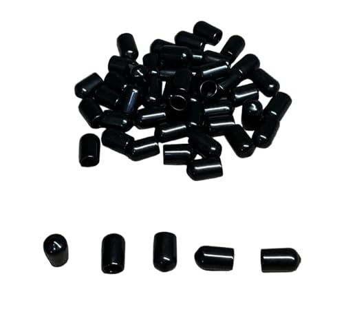 50 Vinyl Vacuum Caps Compatible with Auveco 18205 Compatible with Universal for Any Automobile Car Truck ATV