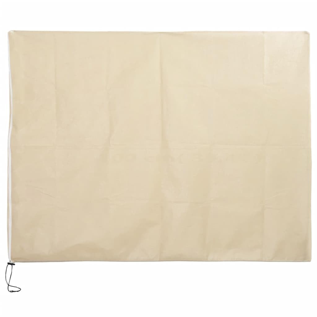 Wintervlies mit Reißverschluss 2 STK. 70 g/m² 3,93x3 m,Heim & Garten,Rasen & Garten,Gartenpflege,Gartenpflege-Zubehör,Beige,4.1 kg-3203533