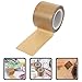 NUOBESTY High Temperature Heat Resistant Electrical Insulation Tape 50mm X 10m Brown Fluoropolymer Multi-Function Thermal DIY Tape for Industrial Heat Transfer and Electrical Applications
