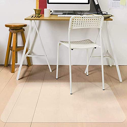 Tapis de fauteuil de bureau transparent antidérapant et protège-sol 140cm - 3