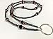 Handmade Beaded ID Badge Holder, Eyeglass Necklace for Women