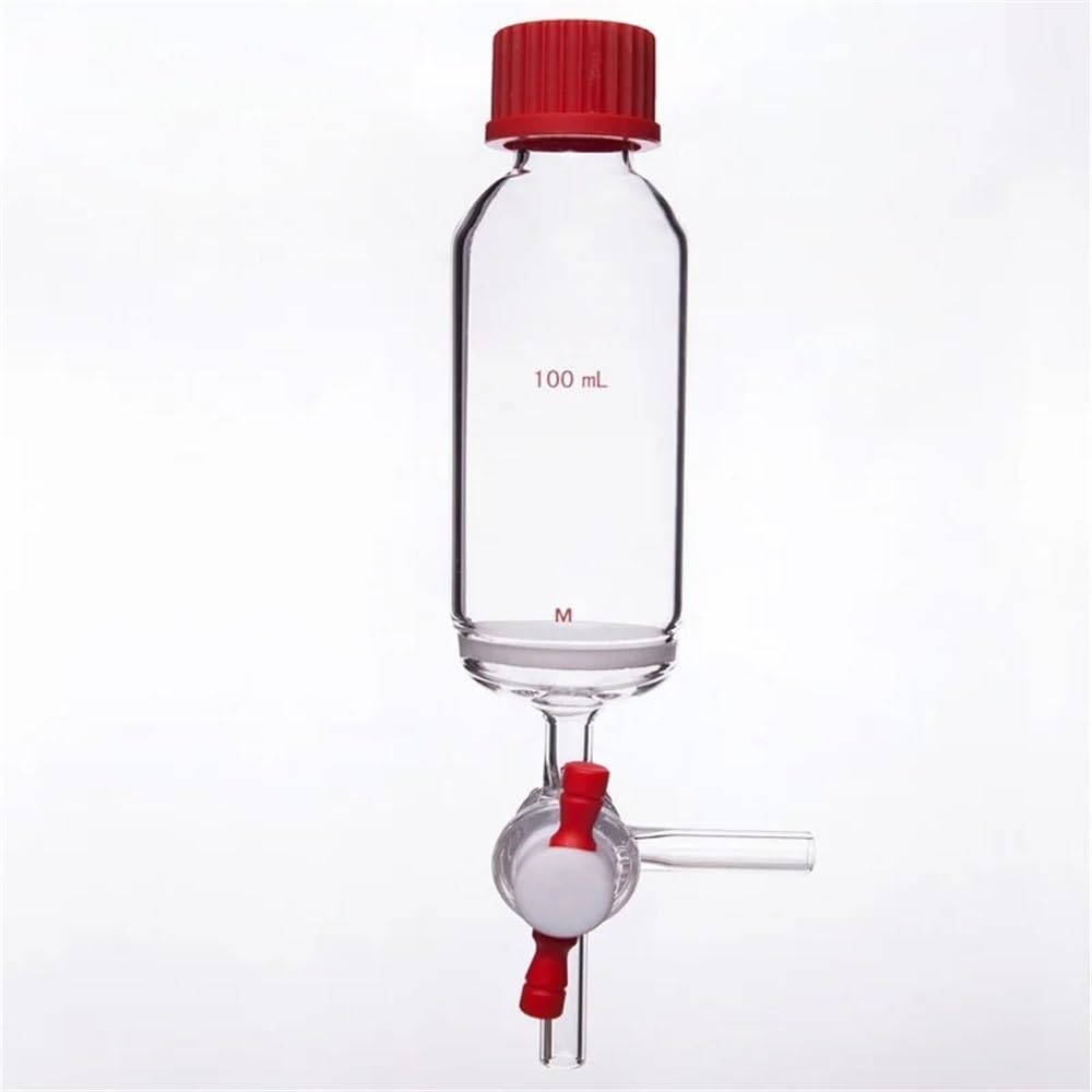 Vetreria da laboratorio Valvola PTFE a T con apertura da 2 mm in vetro borosilicato P13(P130050M)