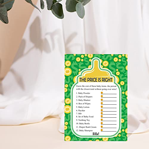 Image of Party Propz Baby Shower Games - 50pcs Card Game for Baby Shower | Baby Shower Placards | Baby Shower Game Cards (cardstock) | Baby Shower Game | Baby Shower Game Kit | Baby Shower Tambola Tickets
