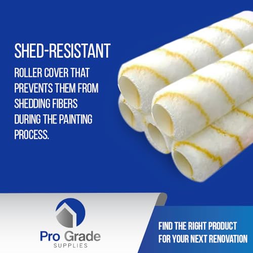 Pro Grade - Paint Roller Covers - 1/2 X 9 Inch Microfiber 5 Pack - Image 5