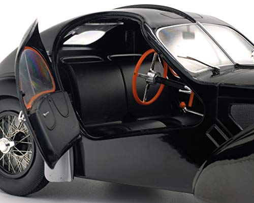Solido 421184430 1:18 1937 Bugatti Atlantic-Black #TOP3