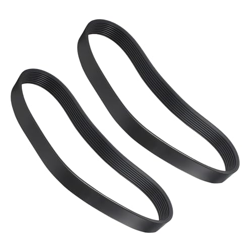 WAGHAVEN Cinta de correr profesional de materiales de goma, 610 mm de longitud, diseño resistente, ideal para el hogar y equipo de gimnasio comercial, cinta de correr