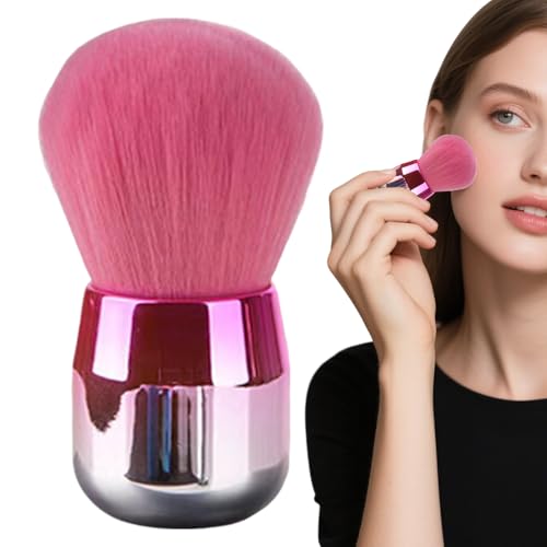 Ozozuize メイクブラシ | フェイスファンデーションアプリケーター | 携帯用伸縮式ワイドヘッドメイクブラシ 粉末 コンシーラー ブラッシュ ファンデーション