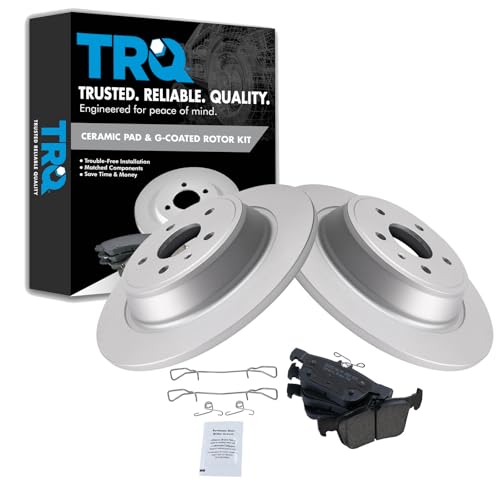 Rear brake pad & rotor kit for multiple Ford/ Lincoln models