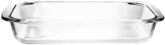 Tempered Glass Bakeware Heat-Resistant Rectangle Baked Rice Dish Microwave Oven Plate