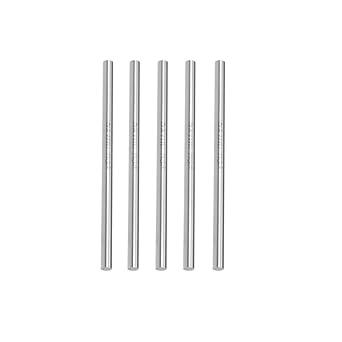 HiPicco HSS Steel Rod, 5 Pack 13/64-Inch Round Lathe Bar Stock Tool 4-Inch Length for Shaft Gear Drill Lathes Boring Machine Turning Miniature Axle DIY Craft Tool