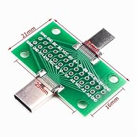 Namvo 2 STÜCKE USB C Test Board USB 3.1 Datenkabel Adapter für Datenleitung Kabel Übertragung – Ansicht 7