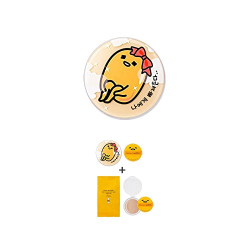 Gudetama x HolikaHolika Lazy&Easy Face2 Change PhotoReady Cushion BB Holic No.21