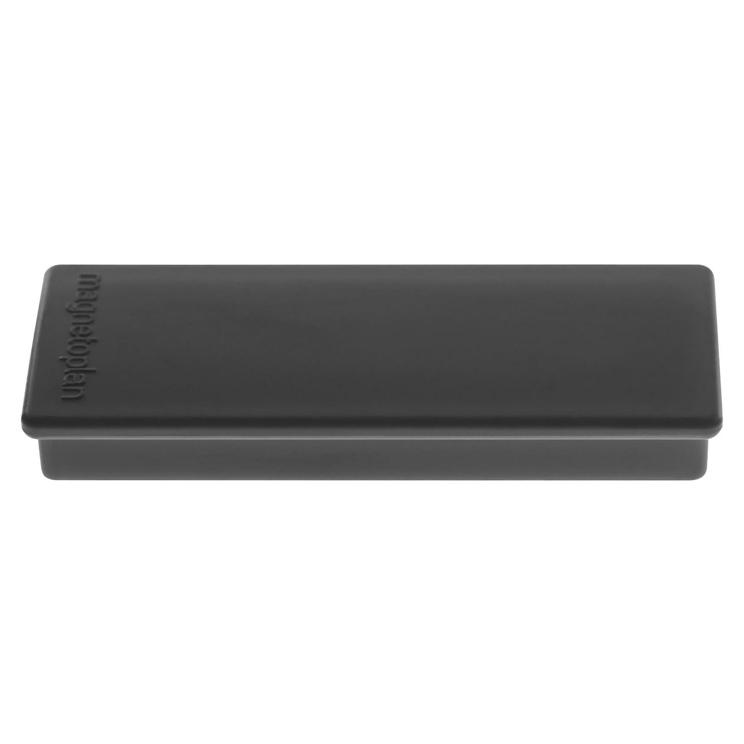 magnetoplan | Rechteck-Magnet | BxLxH 22 x 55 x 8 mm | VE 60 Stk | schwarz