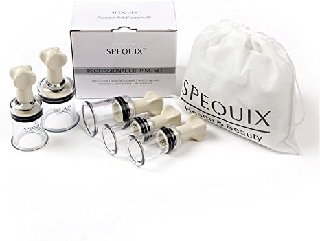 SPEQUIX 5 Pieces Twist Suction Massage Cupping Body Massage Cups for Body Relax Back Pain Nipple Sucker Pump Nipple Correction Nipple Enlargement Breast Pump