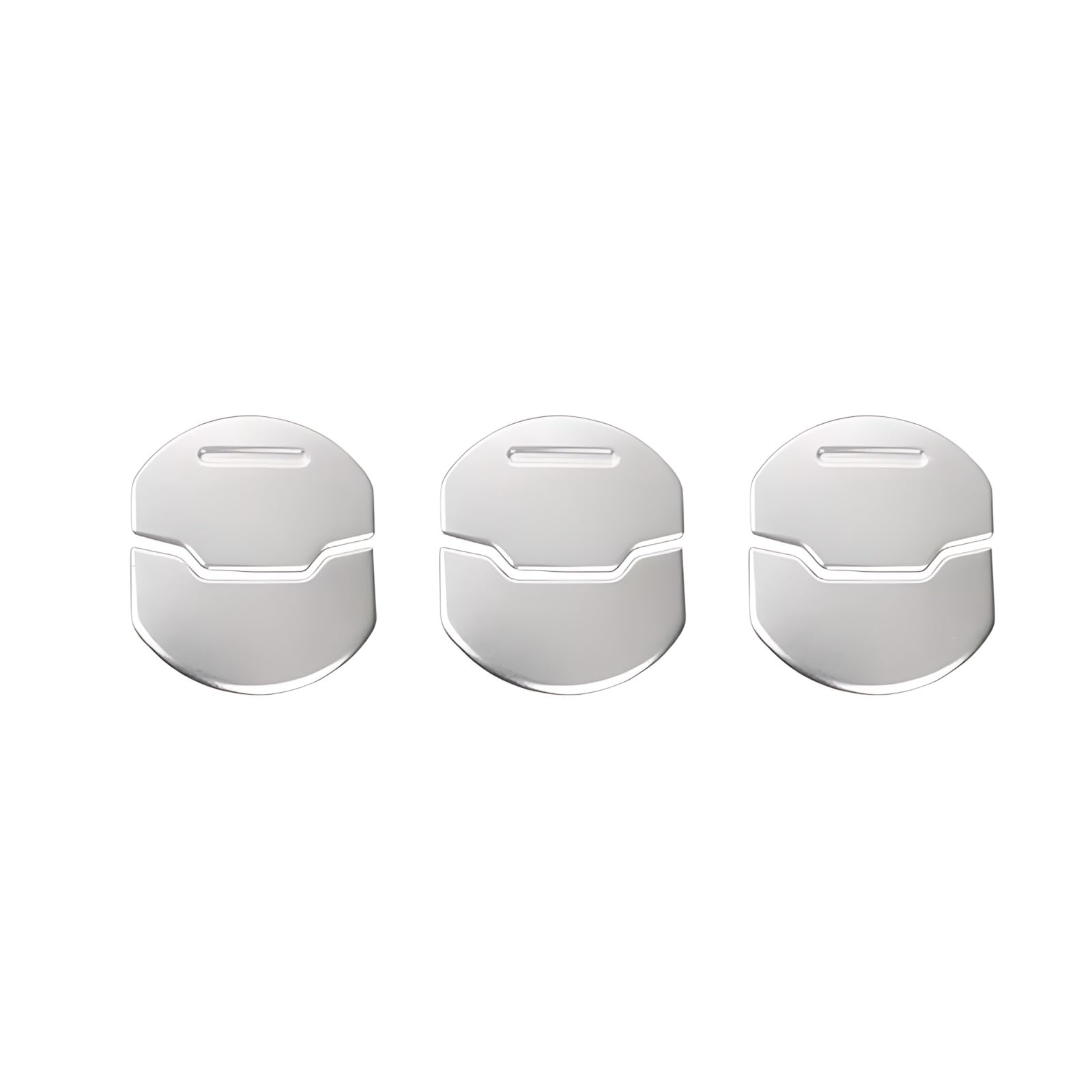 Dashboard Trim Air Vent Compatible with for Mustang 2015-2023 Car Center Air Vent Trim Ring Air Outlet Decorative Cover Sticker