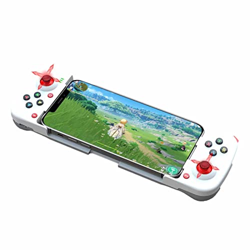 Eayoly Telefon-Controller,Wireless Controller für Android für iOS | Einstellbarer Gamecontroller Plug-and-Play, Wireless Gamepad Joystick Direct Play Cover
