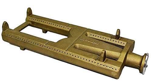 RCK Gas Grill Solid Cast Brass Gas Burner Fits Lynx 27
