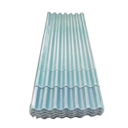 Paneles de Techo Silencioso,Chapa Ondulada de 1mm,Panel para Tejado 1pcs,Chapa Tejado Exterior de Paredes Resistente a Impactos,Aislante Térmico y con Protección Uv (0.9x1.3m/35x51in)