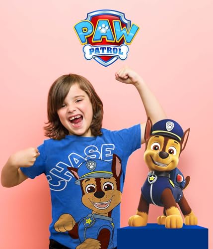 image for Nickelodeon Paw Patrol Graphic T-Shirts (4 Pack) Rubble, Chase, Marsha