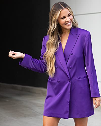 Amazon.com: The Drop Women's Purple Black Double Breast Blazer Dress by @kerrently, XL : Clothing, Shoes & Jewelry Amazon.com: The Drop Women's Purple Black Double Breast Blazer Dress by @kerrently, XL : Clothing, Shoes & Jewelry