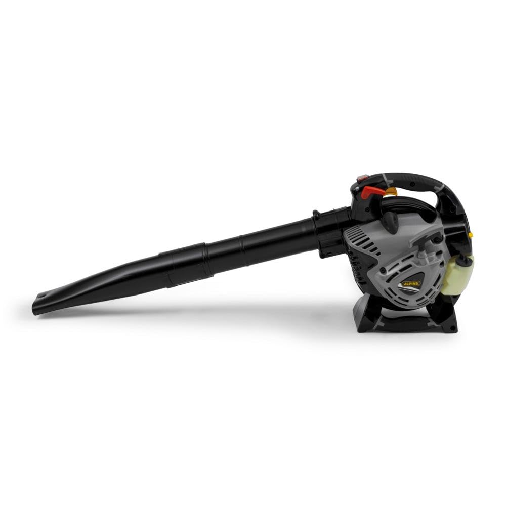Alpina Soplador-Aspirador de Gasolina Alpina ABL 27 V, Motor de Dos Tiempos de 27,6 CC, 800 W, Tubo de soplado Desmontable, Incluye Tubo de aspiración y Bolsa de Recogida de 55 L