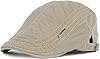 Thenice Mens Vintage Style Flat Cap Gatsby Ivy Caps Irish Hunting Hats (Beige) #3