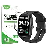 Aemus Screen Protector for IDW13 Smart Watch, 3D Full Coverage Protective Film Compatible for Fitpolo, WMK 1.8' Fitness Tracker (3 Pack)