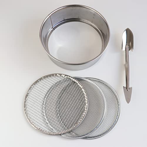 Kit de tamiz y pala para suelo Wazakura acero inoxidable miniatura 2
