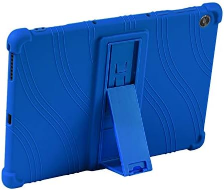Lenovo Tab M10 FHD Plus (2nd Gen) Case 10.3 Inch,ATOOZ PC Holder Silicone Case for Lenovo M10 Plus 10.3" 2020 TB-X606F/TB-X606X (Blue)