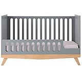 Meubletmoi Matelot 9484 - Cuna de bebé evolutiva (madera, 7