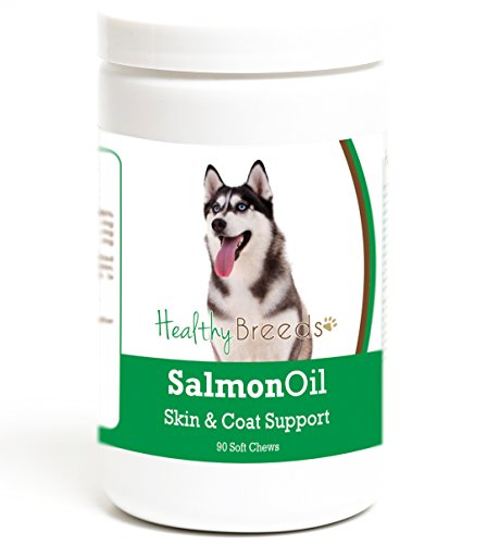 Healthy Breeds Siberian Husky Salmon Oil Soft Chews 90 Count