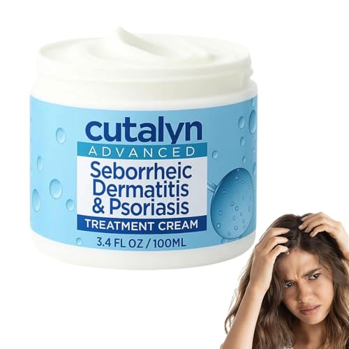 Cutalyn Cream, Cutalyn advanced kopfhaut creme, Sanfte, pflegende Reinigungsbehandlung Massage der Kopfhaut zur Reduzierung von Schuppen Pflegebalsam (1)