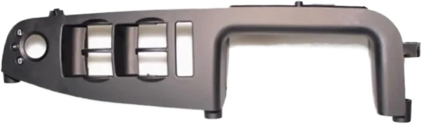 8E1867171B Front Rear Left Right Door Inside Handle Interior Armrest Opening Puller Panel Grey Black Beige Compatible For Audi A4 B6B7(Front Left Black)