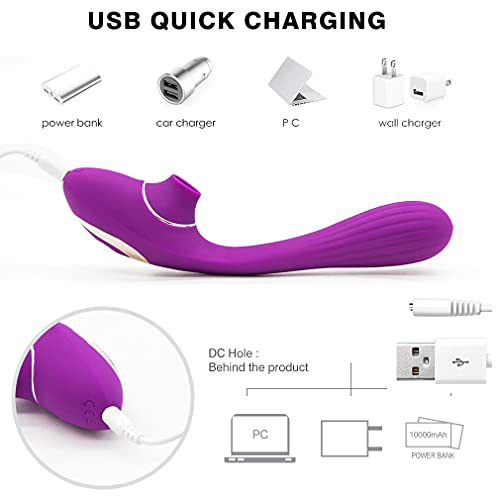 Sugador de Clitóris Heart Coraçãozinho 7 Modos de Velocidades mc2