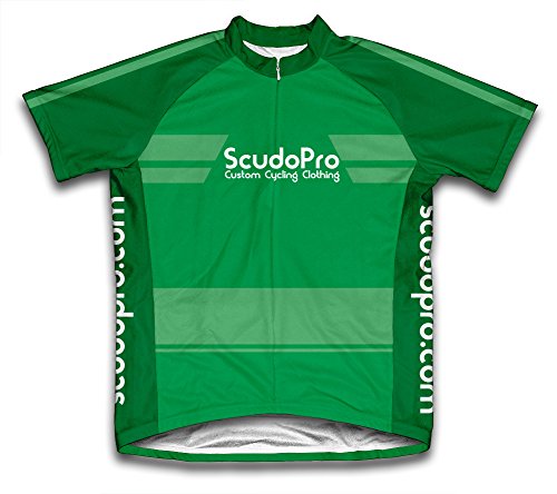 ScudoPro Moisture Wicking Fabric Short Sleeve Cycling Jersey for Men