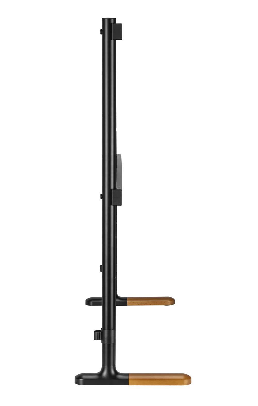 mywall Supporto TV HT27L, supporto TV per schermi 70-90 pollici, supporto per TV con effetto legno e cuscinetti antiscivolo, supporto universale per TV con carico fino a 60 kg