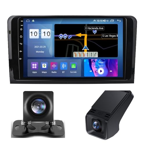 Autoradio Android 13 Mercedes ML GL pour remplacer l'ancien système par un écran 9"