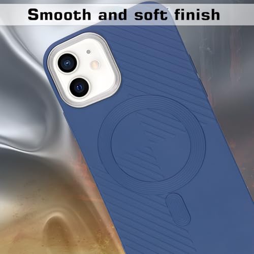 Image of AIBEX Hybrid iPhone 12 Back Cover Case Compatibe with Mag Saf | Shockproof Design |Camera Protection Bump | Back Cover Case for iPhone 12 (PC, TPU)