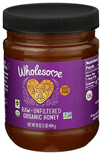 Wholesome Sweeteners Honey Frtrd Raw Organic, 16 Ounce #TOP3