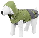 Kerbl Pet Outdoor Hundemantel Vancouver, grün/grau, 30 cm