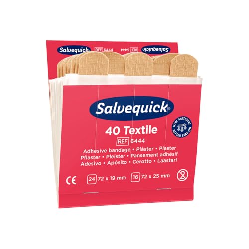 Pflaster für Salvequick Pflasterstrips 6444 elastisch (40 Stück) von MBS-FIRE