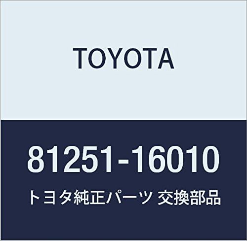 Toyota Genuine Parts Courtesy Lamp Lens Corona Model Number 81251-16010