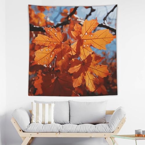 Affiche murale esthétique et tapisserie d'automne pour chambre