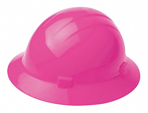 ERB Safety 19537 Americana Full Brim Vent Standard Hardhats, 6.5