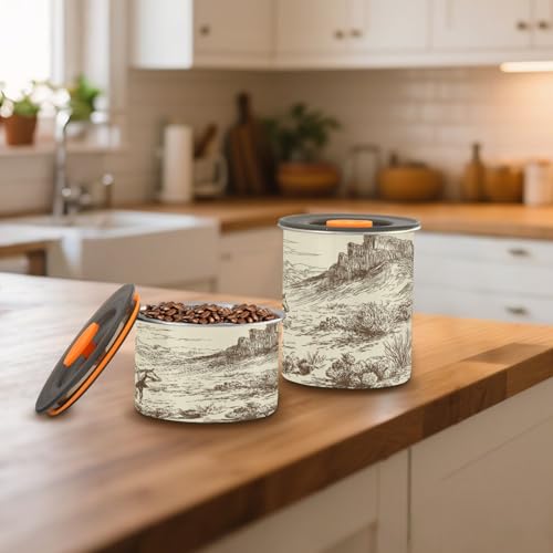 Recipiente para café ATTX de acero inoxidable 30 oz con tapa hermética miniatura 6