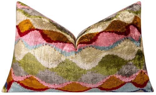 CANVELLO Handmade Velvet Throw Pillow – 16x...