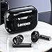 Produktbild Lenovo LP1 TWS Bluetooth 5.0 Kopfhörer für PC, Android, iPad, iPhoneiOS, Dual Stereo, Rauschunterdrückung, HiFi Bass (Dark Black)