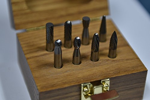 Set 4 Fresas de Carburo Doble Corte miniatura 6